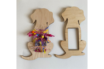 Weave and hang Dog Loom SOLD OUT MORE COMING SOON