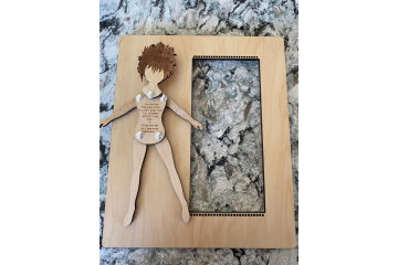 Weave and hang decorative wall loom  Attitude girl