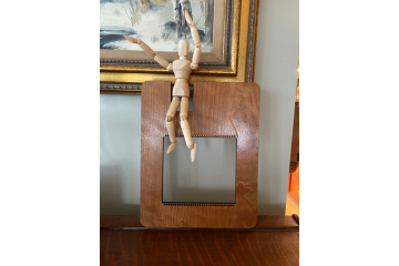 Weave and hang decorative wall loom  Posable Manaquin