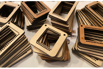 Mini Weave and hang Loom X3