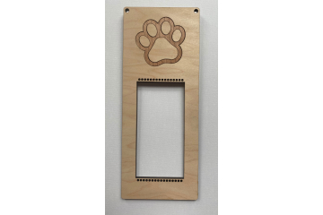 Weave and Hang Loom Dog Paw