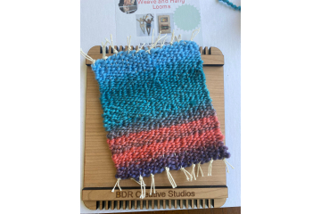 Instructions for tapestry looms Mug rugs etc.