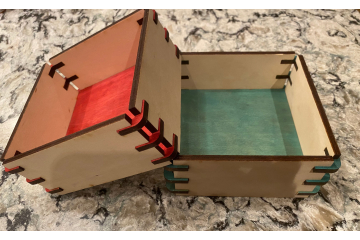 Open Box Joined with "Clips" Digital File