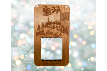 Santa Tracker Loom cherry